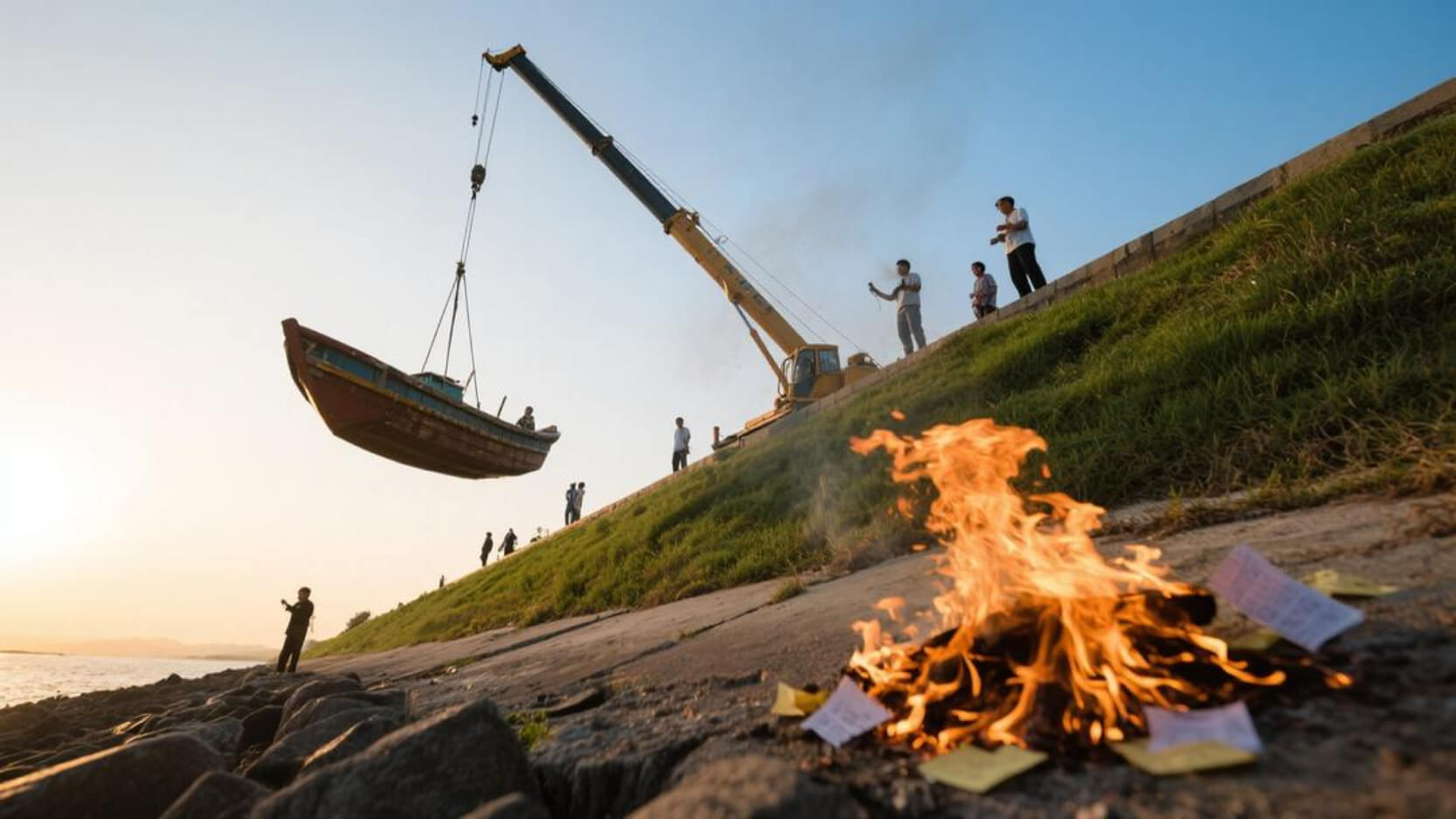 Case Study of a Small Crane Tipping Over: How Terrain, Outriggers, and Torque Became the Culprits